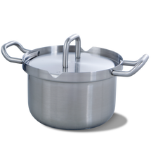 BK Cooking Pot Q-linair Master Stainless Steel - ø 16 cm / 2 Liter