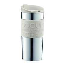 Bodum Travel Mug Stainless Steel White 350 ml