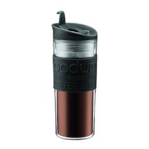 Bodum Travel Mug Black Transparent 0.45 L