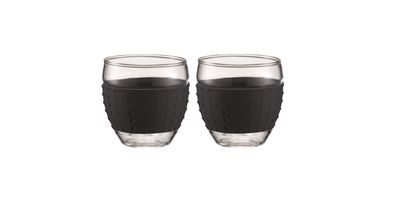 Bodum Espresso Cups Pavina Black 100 ml - Set of 2