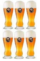 Franziskaner Weissbier Beer Glass 500 ml - Set of 6