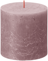 
Bolsius Pillar Candle Rustic Ash Rose - 10 cm / ø 10 cm