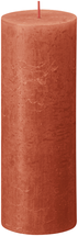 Bolsius Pillar Candle Rustic Earthly Orange - 19 cm / ø 7 cm