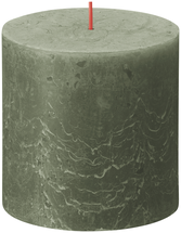 Bolsius Pillar Candle Rustic Fresh Olive 100/100 mm