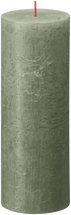 
Bolsius Pillar Candle Rustic Fresh Olive - 19 cm / ø 7 cm