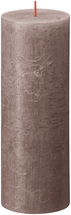 
Bolsius Pillar Candle Rustic Taupe - 19 cm / ø 7 cm