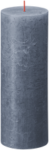 Bolsius Pillar Candle Rustic Twilight Blue - 19 cm / ø 7 cm