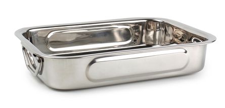 Cookinglife Roasting Tin Stainless Steel - 30 x 21 x 5 cm