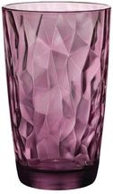 Bormioli Highball Glass Diamond Purple 470 ml