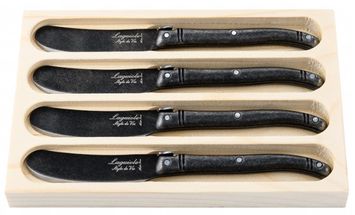 Laguiole Style de Vie Prestige Line Butter Knife Set of 4 Copper 