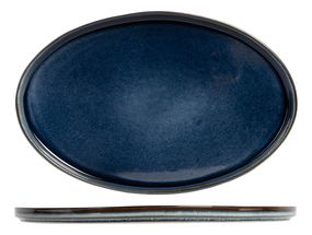 Cosy &amp; Trendy Serving Plate Quintana Blue 31x19 cm