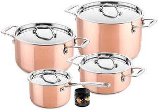DUCQ Copper Cookware Set 4-Piece