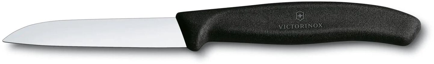 Victorinox Paring Knife Swiss Classic - Black - Straight - 8 cm