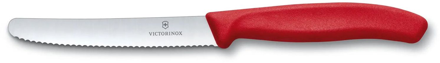 Victorinox Tomato / Sausage Knife Swiss Classic - Red - 11 cm