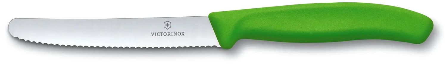 Victorinox Tomato / Sausage Knife Swiss Classic - Green - 11 cm