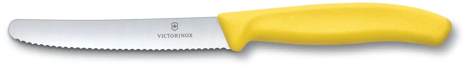 Victorinox Tomato / Sausage Knife Swiss Classic - Yellow - 11 cm