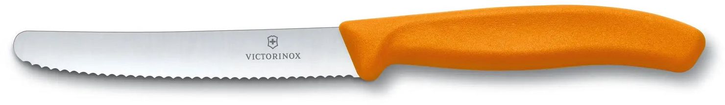 Victorinox Tomato / Sausage Knife Swiss Classic - Orange - 11 cm