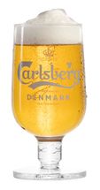Carlsberg Beer Glass On Foot 250 ml
