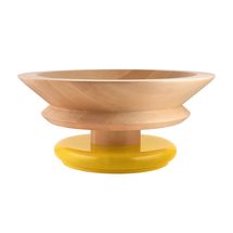 
Alessi Bowl Twergi - ES15 - Yellow - ø 30 cm - by Ettore Sotsass