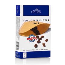 Finum Coffeefilter Size 4 - 100 Pieces