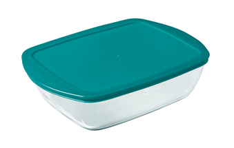 Pyrex Oven Dish with Lid Cook & Store 17 x 10 x 6 cm