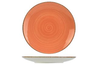Cosy &amp; Trendy Dessert Plate Granite Orange ø 22 cm