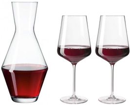 Leonardo Wine Glasses + Decanter Puccini 3-Piece