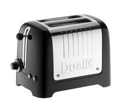 Dualit Toaster Lite - extra wide slits - gloss black - D26225