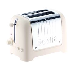 Dualit Toaster Lite - extra wide slits - canvas white - D26273