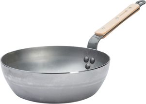 De Buyer Frying Pan Mineral B Wood - ø 24 cm / 2.5 liters - without non-stick coating