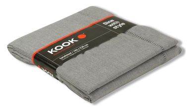 KOOK Tablecloth Marl Grey 140x230 cm