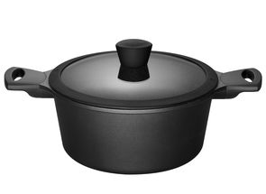 Sola Casserole - with lid - Fair Cooking Black - ø 24 cm / 3.5 Liter