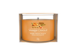 Yankee Candle Filled Votive Farm Fresh Peach - 4 cm / ø 5 cm