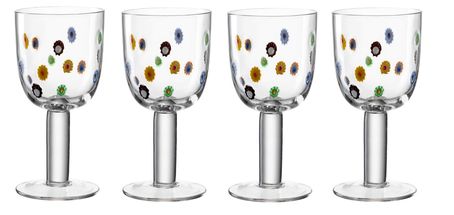 Leonardo White Wine Glass Fiori 310 ml - 4 pieces