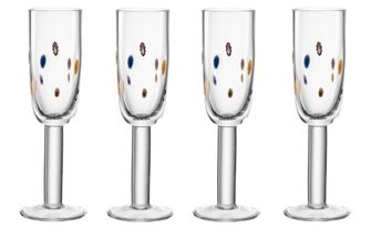 Leonardo Champagne Glass / Flute Fiori 180 ml - Set of 4