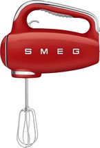 SMEG Hand Mixer - 9 Settings - Red - HMF01RDEU