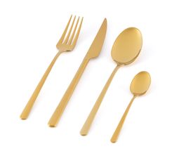 Jay Hill Cutlery Set Linear Gold 16-Part