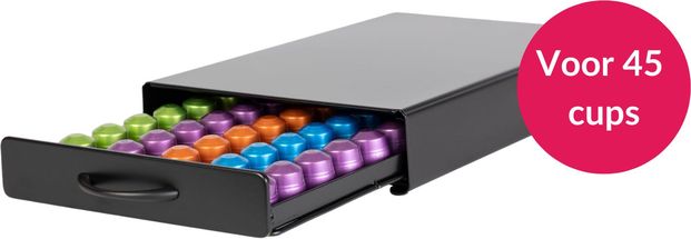 Jay Hill Nespresso Cup Holder - Drawer - 45 Pieces