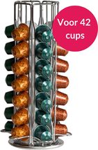 Jay Hill Nespresso Cup Holder - Stainless Steel - 42 Pieces