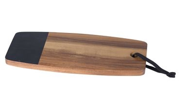 Cosy &amp; Trendy Serving board - with chalk surface - Acacia 30 x 13 cm