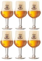 Carmelite Beer Glasses 330 ml - 6 Pieces