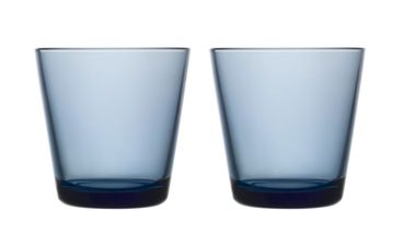 Iittala Glasses Kartio 210 ml Rain Blue - Set of 2