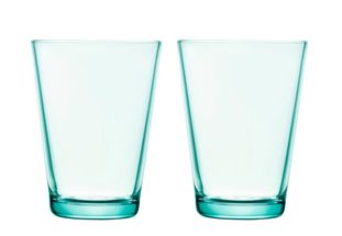 Iittala Long Drink Glasses Kartio Water Green 400 ml - 2 Pieces