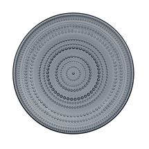 Iittala Charger Plate Kastehelmi Ø31.5 cm - Dark Grey