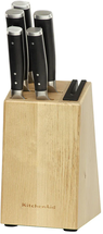 KitchenAid Knife Block Gourmet Birchwood 6-Piece