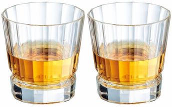 Cristal d'Arques Whiskey Glasses Macassar 320 ml - 2 Pieces