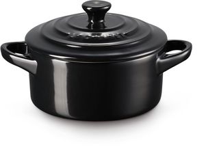 Le Creuset Serving Pan / Mini Casserole - Signature - Black Onyx - ø 10 cm / 250 ml