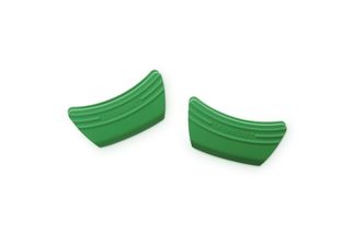 Le Creuset Silicone Handle Grips Bamboo 12 x 6 cm - Set of 2