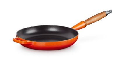 Le Creuset Frying Pan Signature Orange Red - Ø 26 cm - enameled non-stick coating