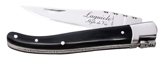 Laguiole Style de Vie Pocket Knife Black Ebony